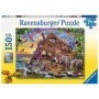 Puzzle arca cu animalute 150 piese